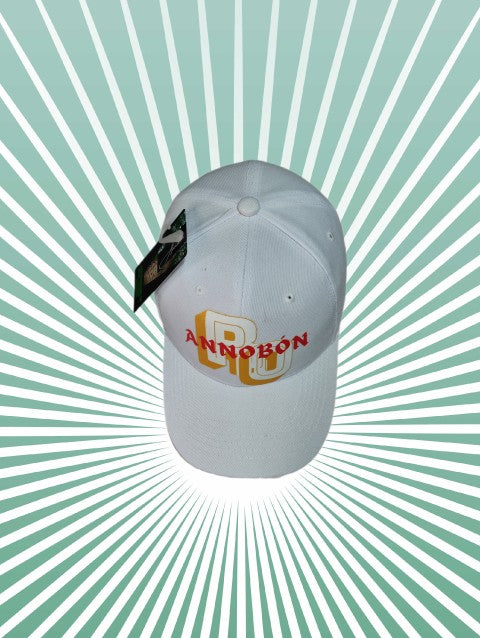 GORRA ANNOBÓN BLANCA VISERA REDONDA TDF...