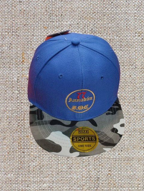 GORRA ANNOBÓN VISERA PLANA AZUL