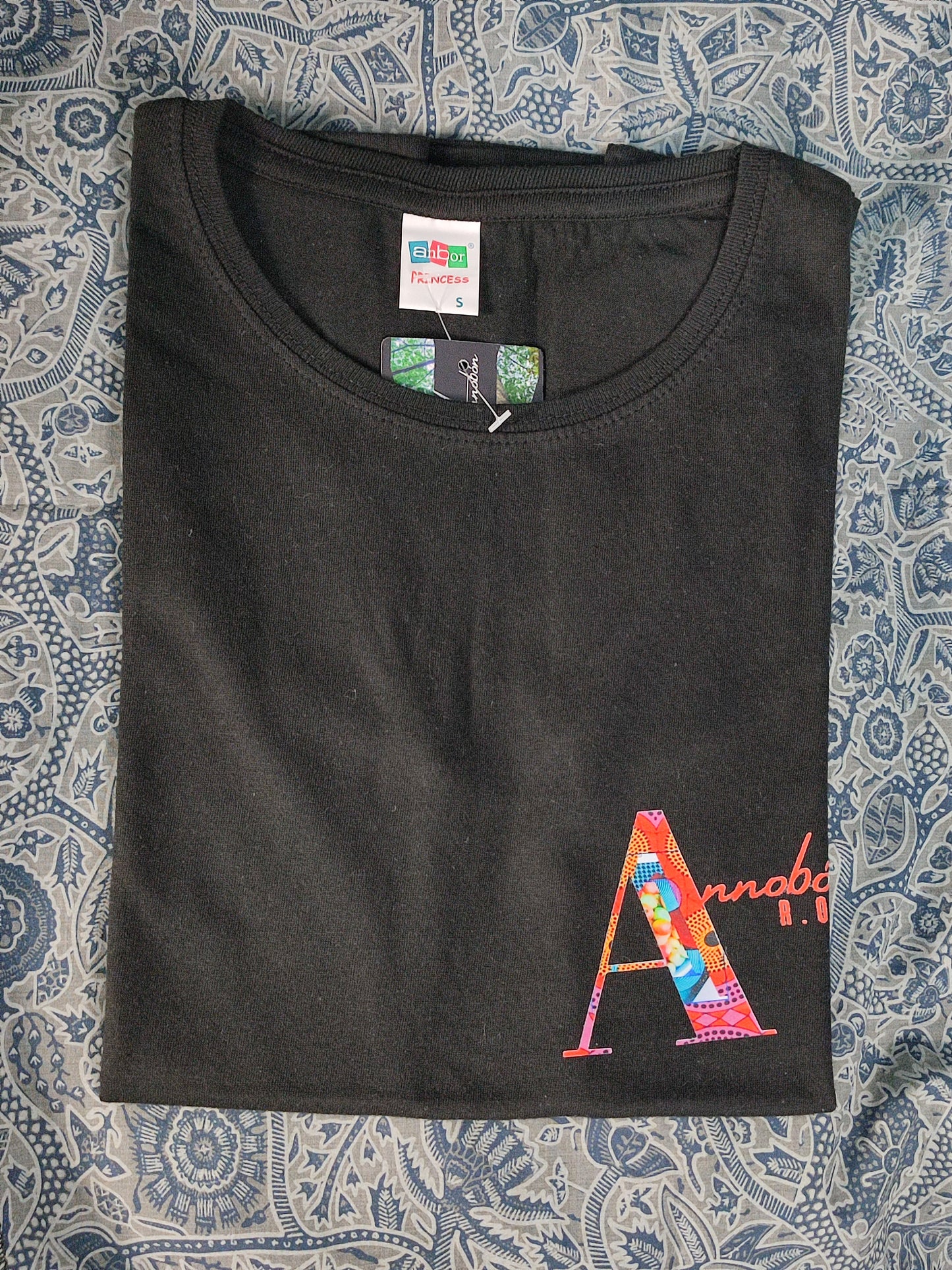 CAMISETA MUJER ANNOBOM-AMBÔ