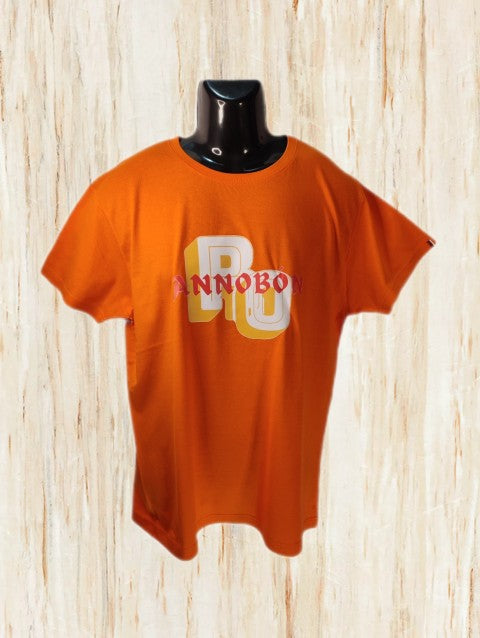 CAMISETA ANNOBÓN NARANJA HOMBRE TDF...